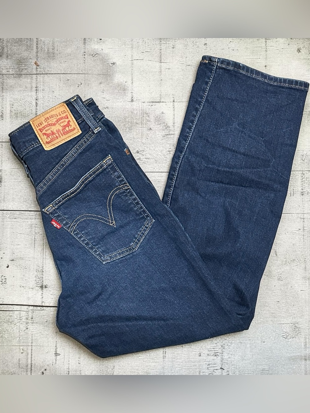 Levi's Men's Dark Indigo Bootcut Jeans